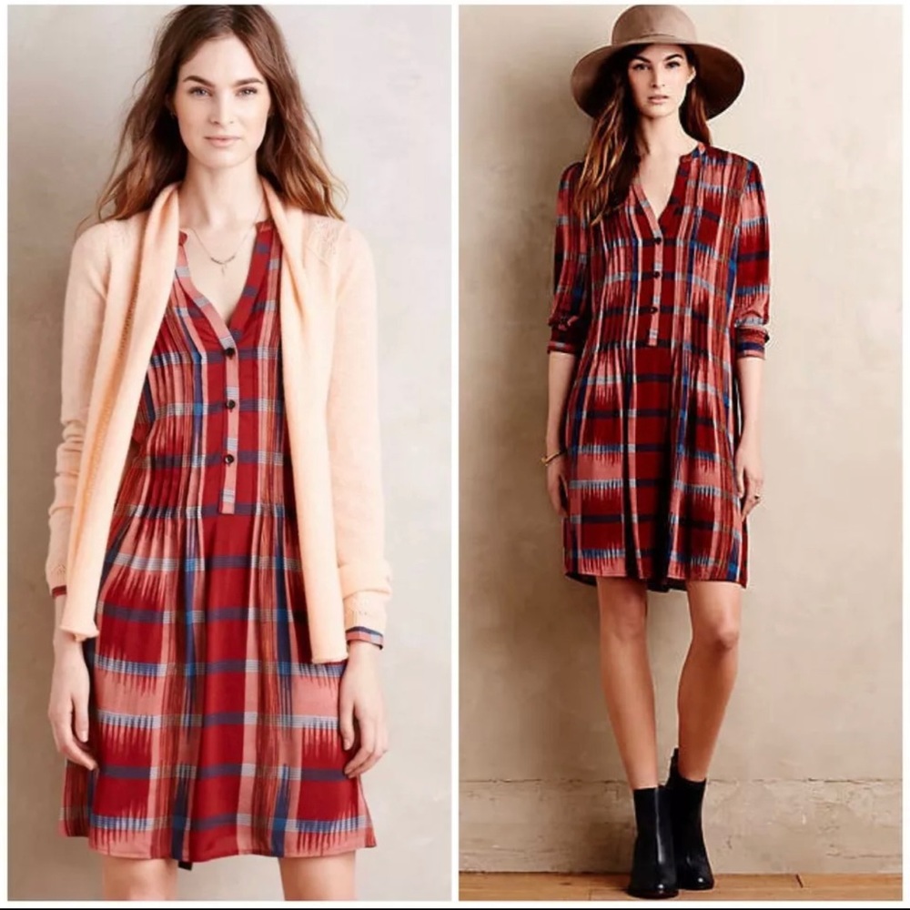 Anthropologie 11.1.Tylho São Paulo Shirt Dress M